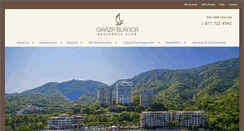 Desktop Screenshot of garzablancaresidenceclub.com